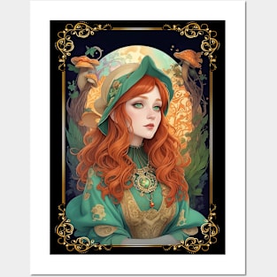 Green Witch Posters and Art